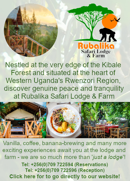 Rubalika safari Lodge and Farm ad