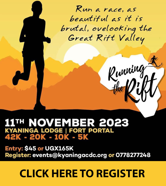 Running the Rift Kyaninga lodge marathon Registration