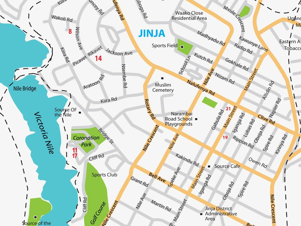 Jinja map