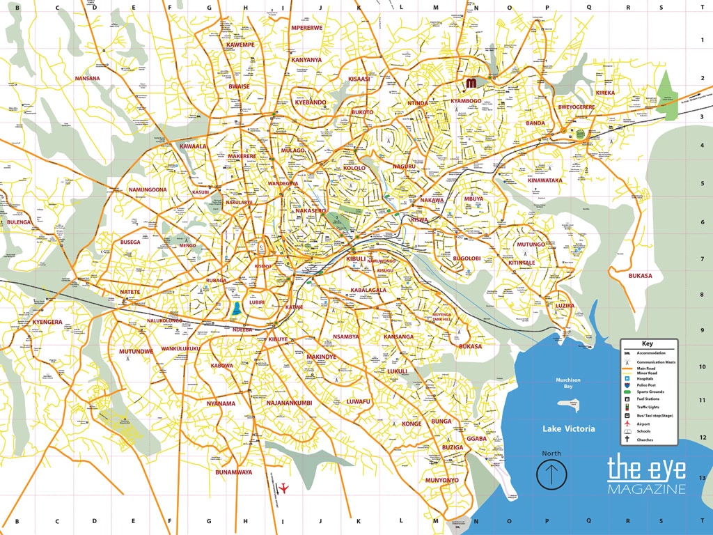 Kampala Map