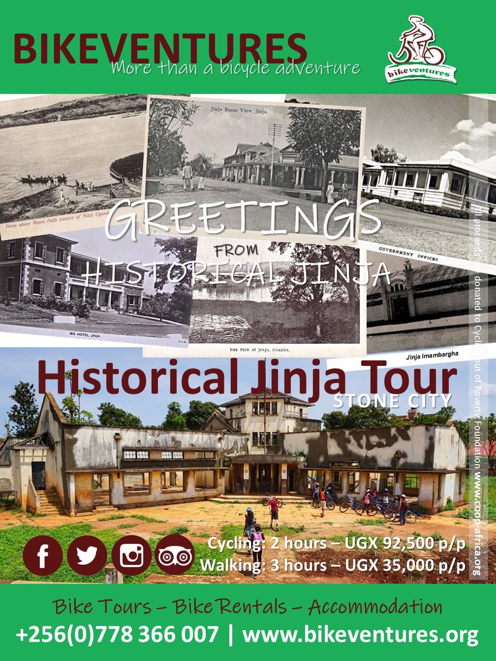 Historical Jinja Bike Tour