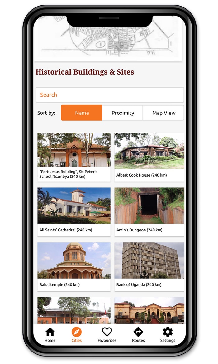 Ugandas Built Heritage app