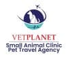 Vet planet pet travel logo