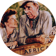 Hepburn and Bogart African Queen Film -Horizon Pictures