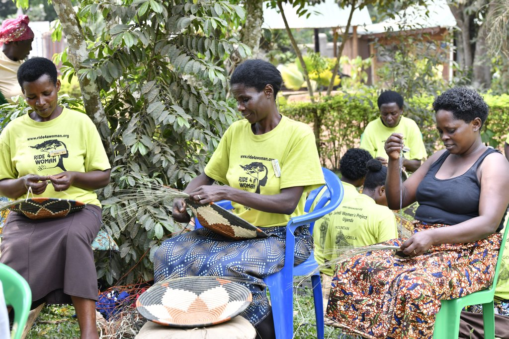 Ride 4 Woman–Charity Feature weaving work