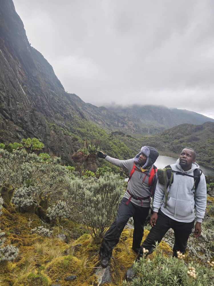Bamwanjara Pass on Mt. Rwenzori 2 The Bamwanjara Pass on Mt. Rwenzori 2