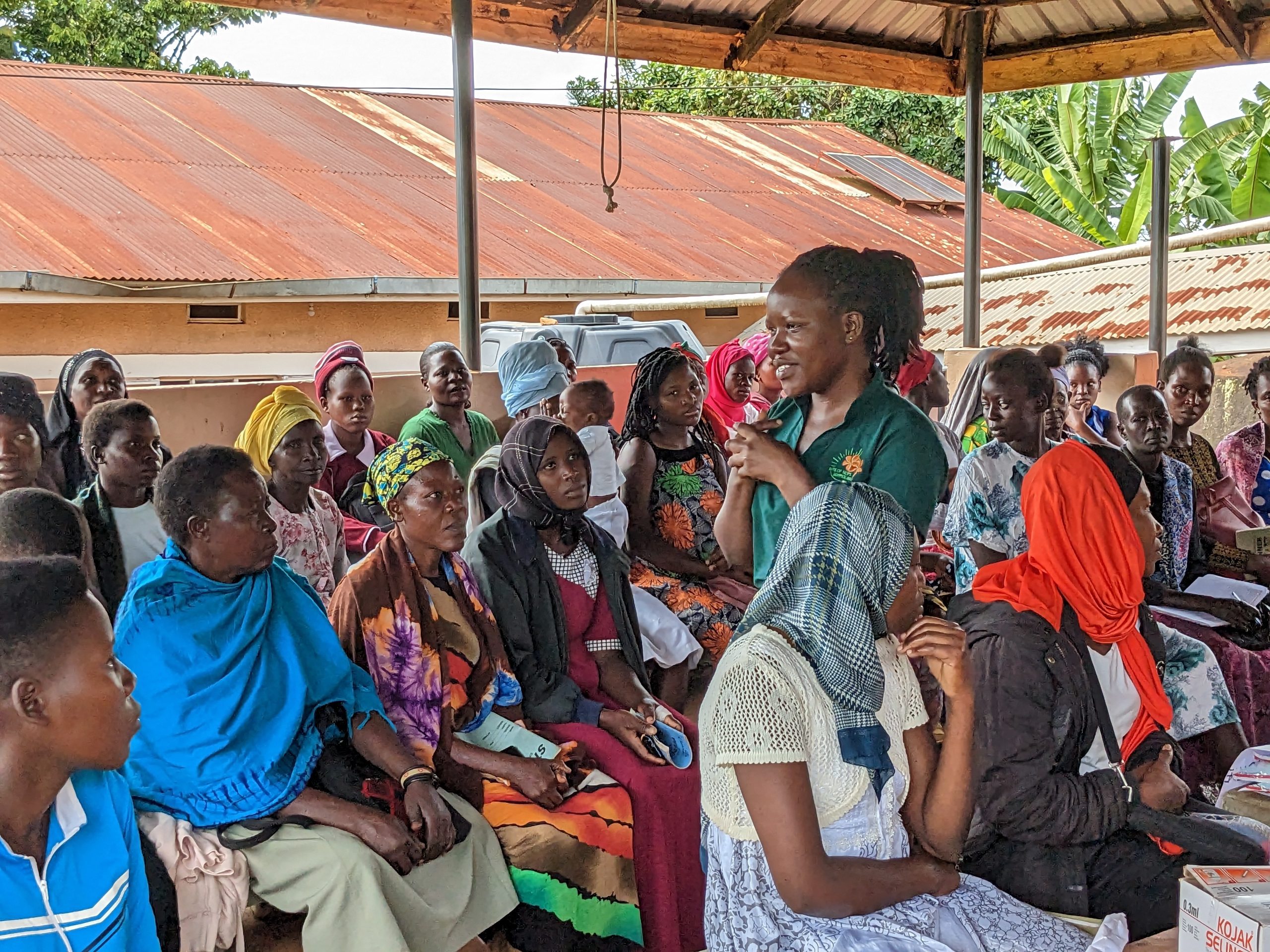 Educating mothers before screening Educating mothers before screening